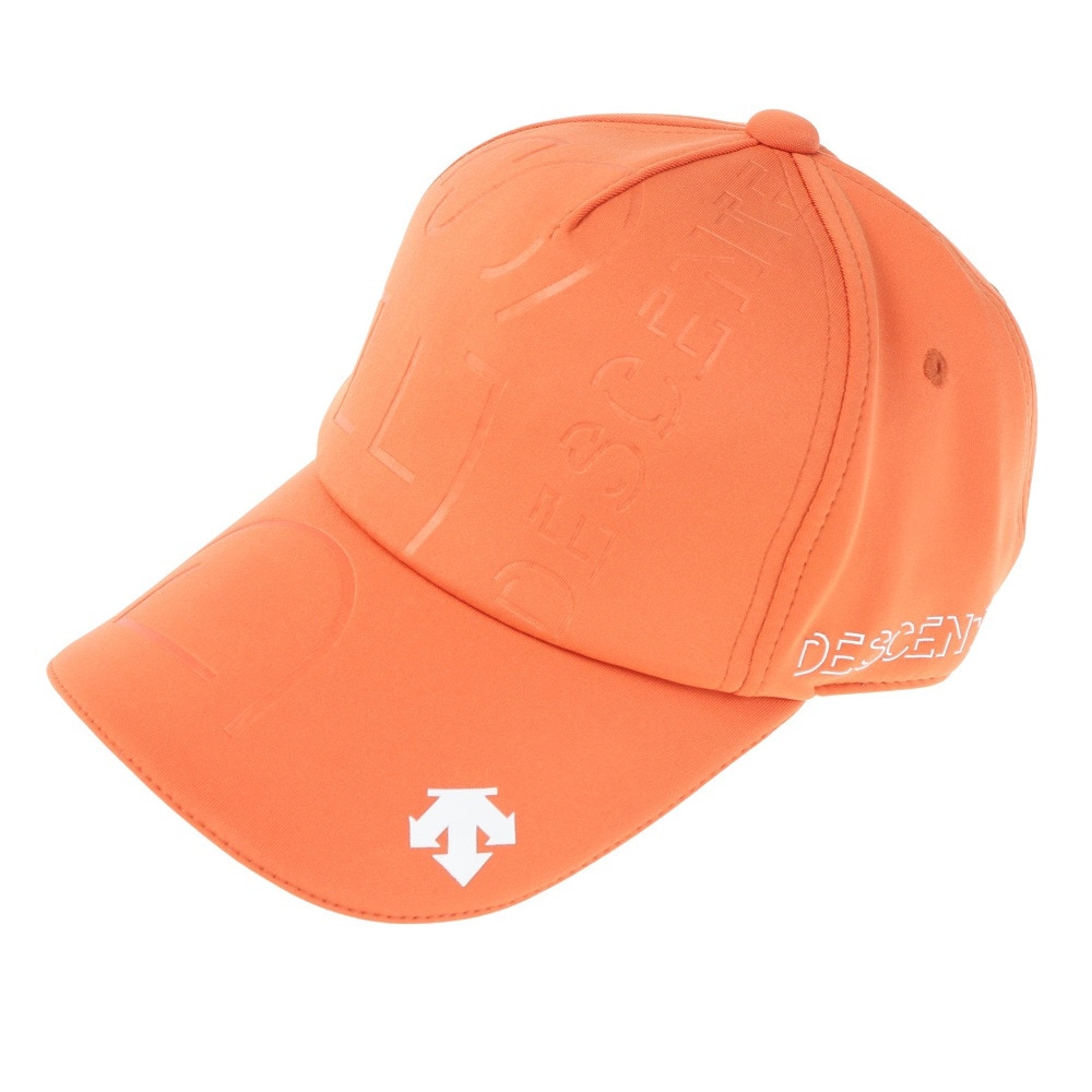 デサントゴルフ ロゴエンボスキャップ DGBUJC02 OR00 Ｆ 28 衣料小物 帽子キャップ画像