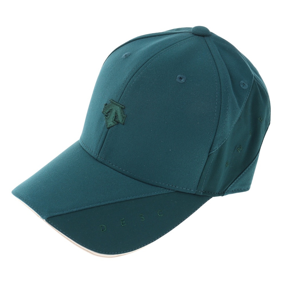デサントゴルフ 異素材コンビ切替キャップ DGBUJC03 GR00 Ｆ 30 衣料小物 帽子キャップの画像