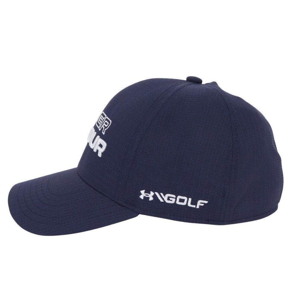 アンダーアーマー（UNDER ARMOUR）（メンズ）ゴルフ 通気 ゴルフキャップ ジョーダン スピース ツアー アジャスタブル ハット  1361545 410 ゴルフ用品はヴィクトリアゴルフ