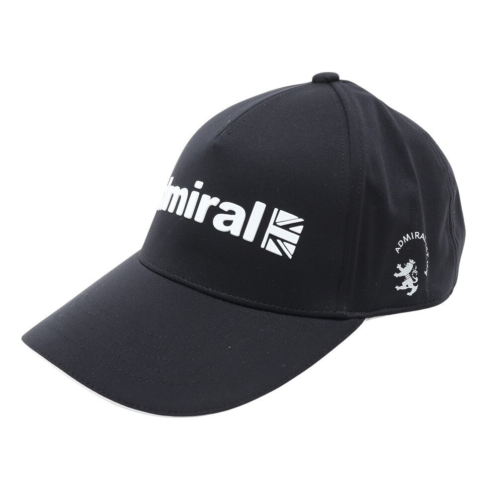 アドミラル ゴルフ キャップ スポーツ ハーフ ユニオンジャックロゴ ADMB2F52-BLK ＦＦ 90 衣料小物 帽子キャップ画像
