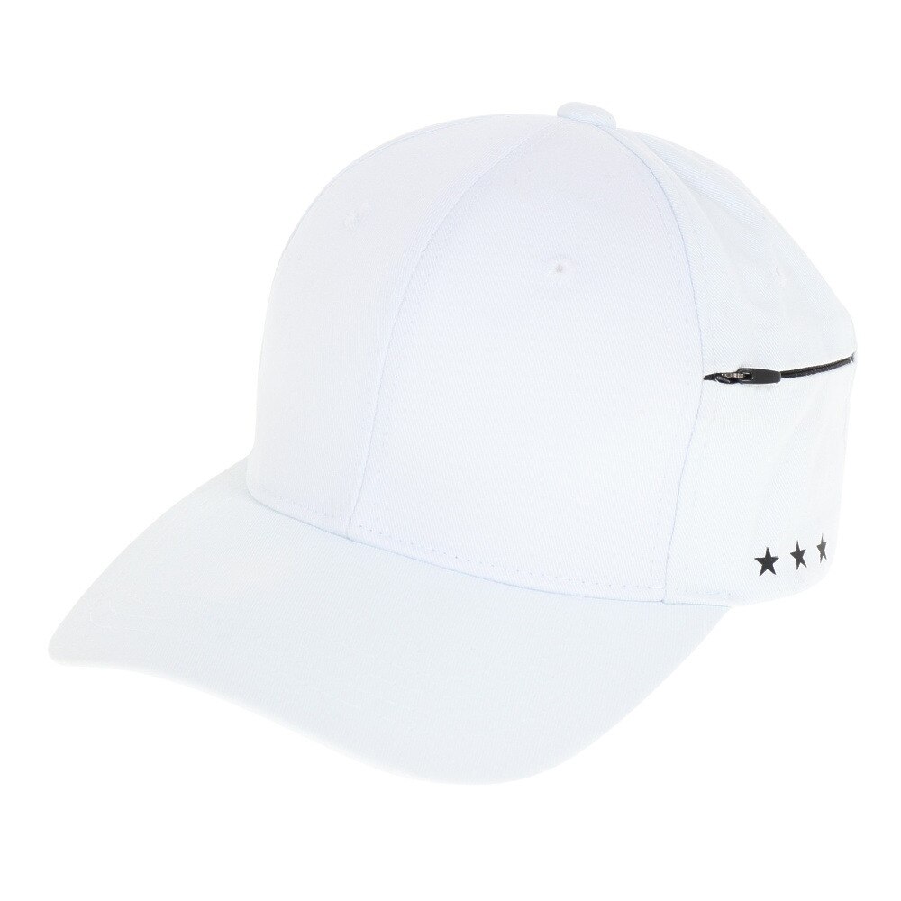 ＜ヴィクトリアゴルフ＞ リュクスエイケイエムプラス ゴルフ サイドロゴキャップ LAZ-22005white Ｆ 10 衣料小物 帽子キャップ画像