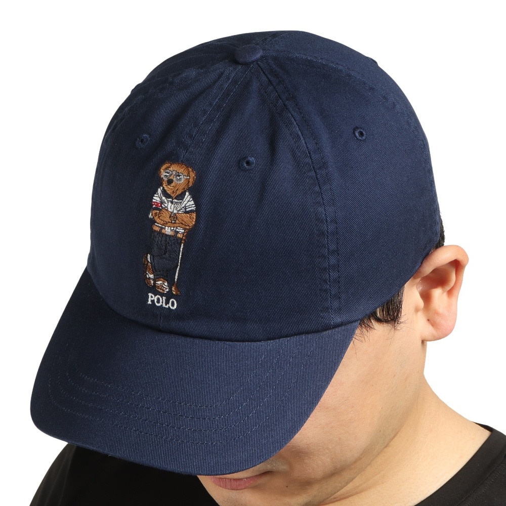 ラルフ ローレン Polo ベア ツイル ボール キャップ MAPOHGS0J420992410 Ｆ 48 衣料小物 帽子キャップ画像