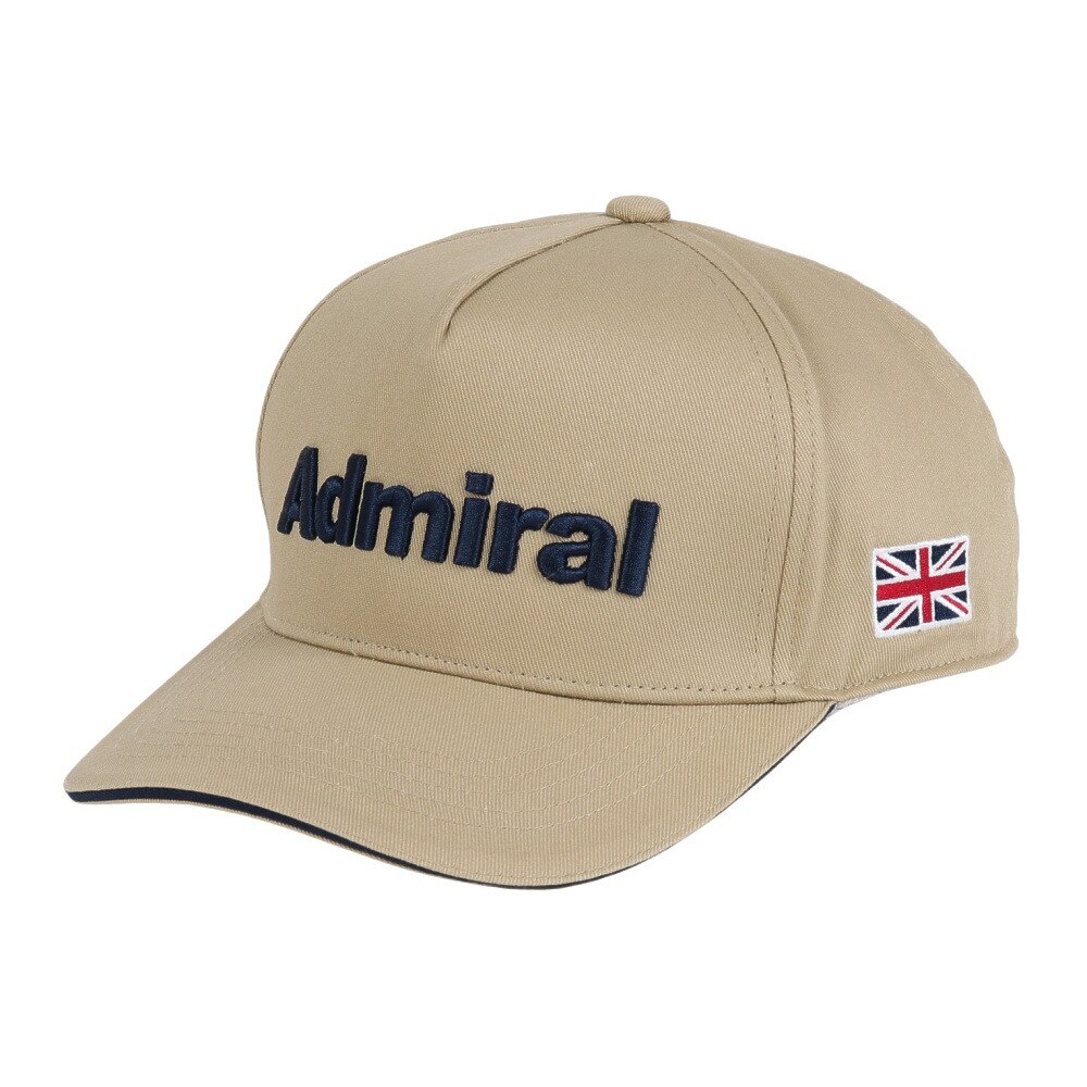 アドミラル ゴルフ キャップ ベーシックツイル ADMB323F-BEG ＦＦ 81 衣料小物 帽子キャップ