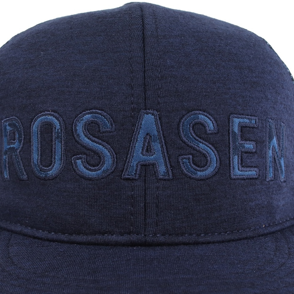 ROSASEN（メンズ）ゴルフ スプラッシュ迷彩PTメッシュフラットキャップ 046-58233-098