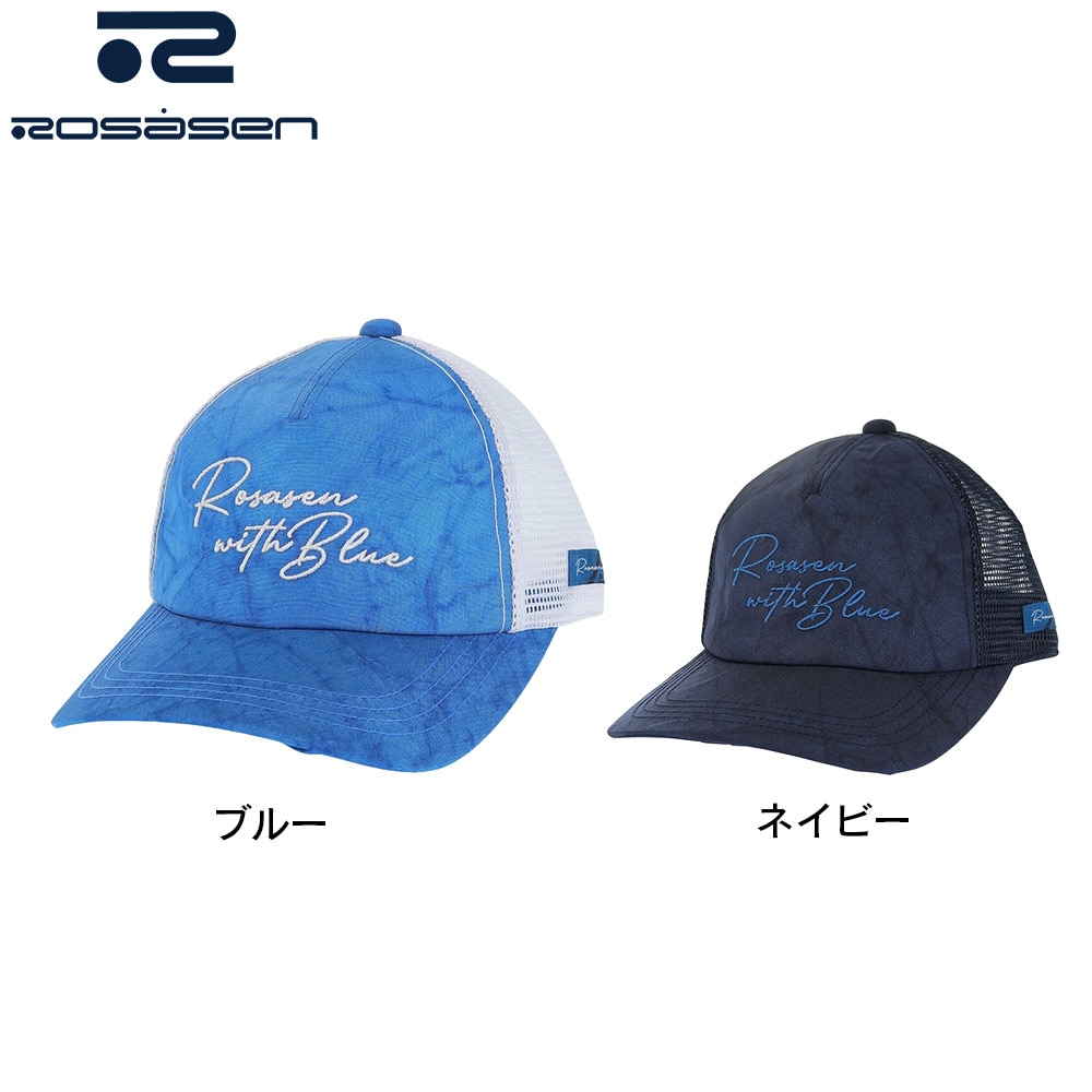 ROSASEN（メンズ）ゴルフ 帽子 吸汗 速乾 Rairメッシュキャップ 046-58333-098