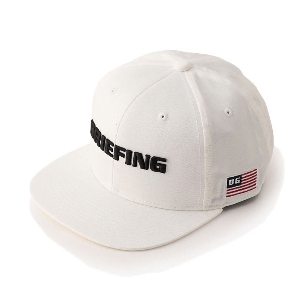 ＜ヴィクトリアゴルフ＞ ブリーフィング ベーシックフラットバイザーキャップ BRG223M60-000 Ｆ 10 衣料小物 帽子キャップ