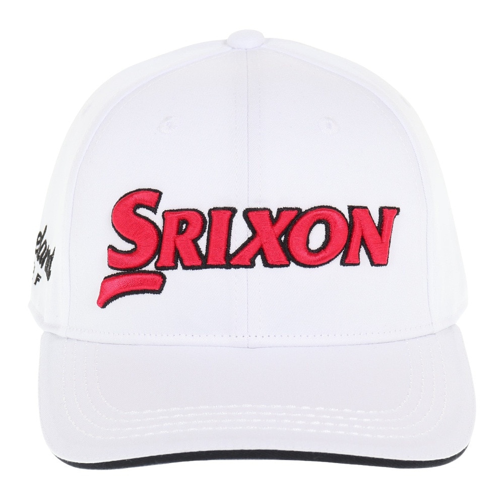 スリクソン（SRIXON）（メンズ）ゴルフ 吸汗速乾 プロモデルキャップ SMH3130X WHRED