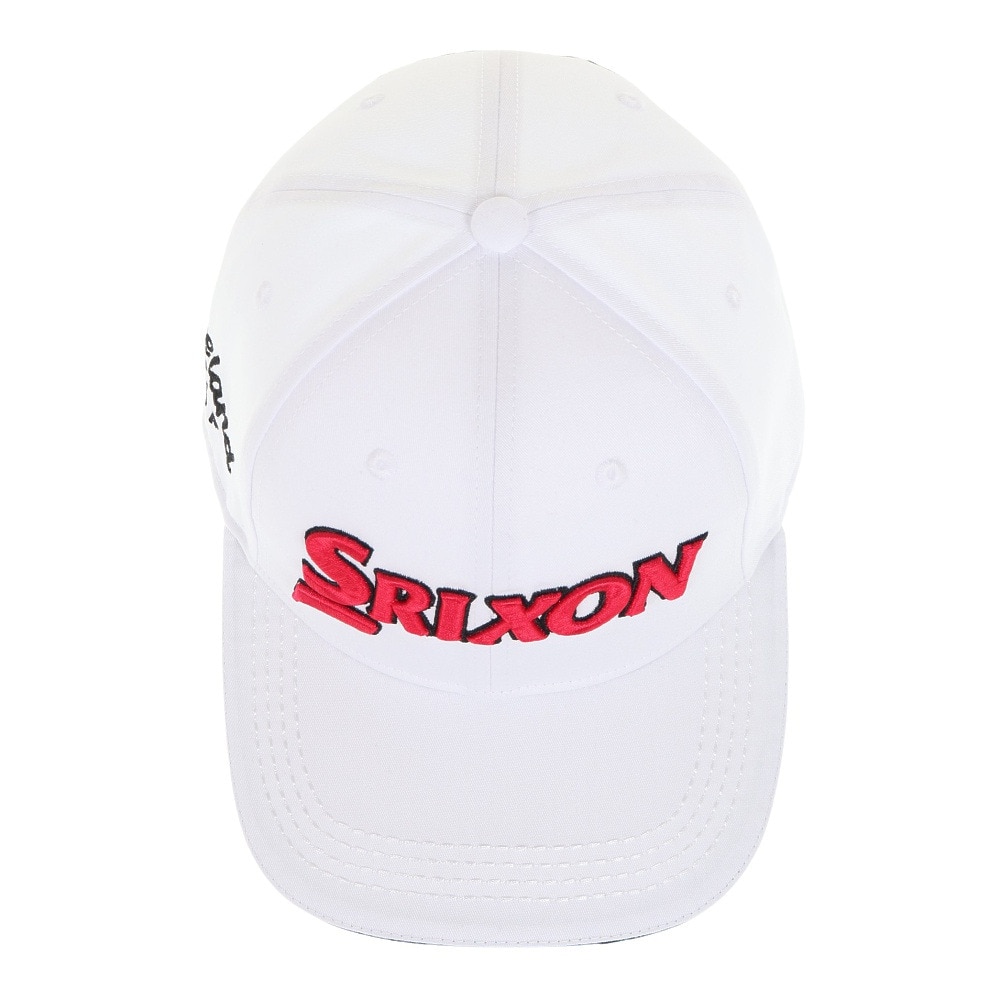 スリクソン（SRIXON）（メンズ）ゴルフ 吸汗速乾 プロモデルキャップ SMH3130X WHRED