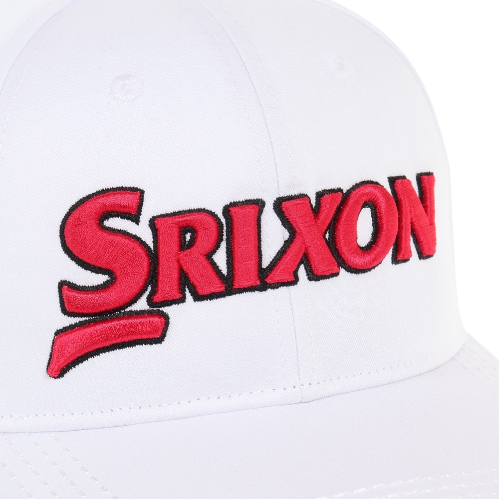 スリクソン（SRIXON）（メンズ）ゴルフ 吸汗速乾 プロモデルキャップ SMH3130X WHRED
