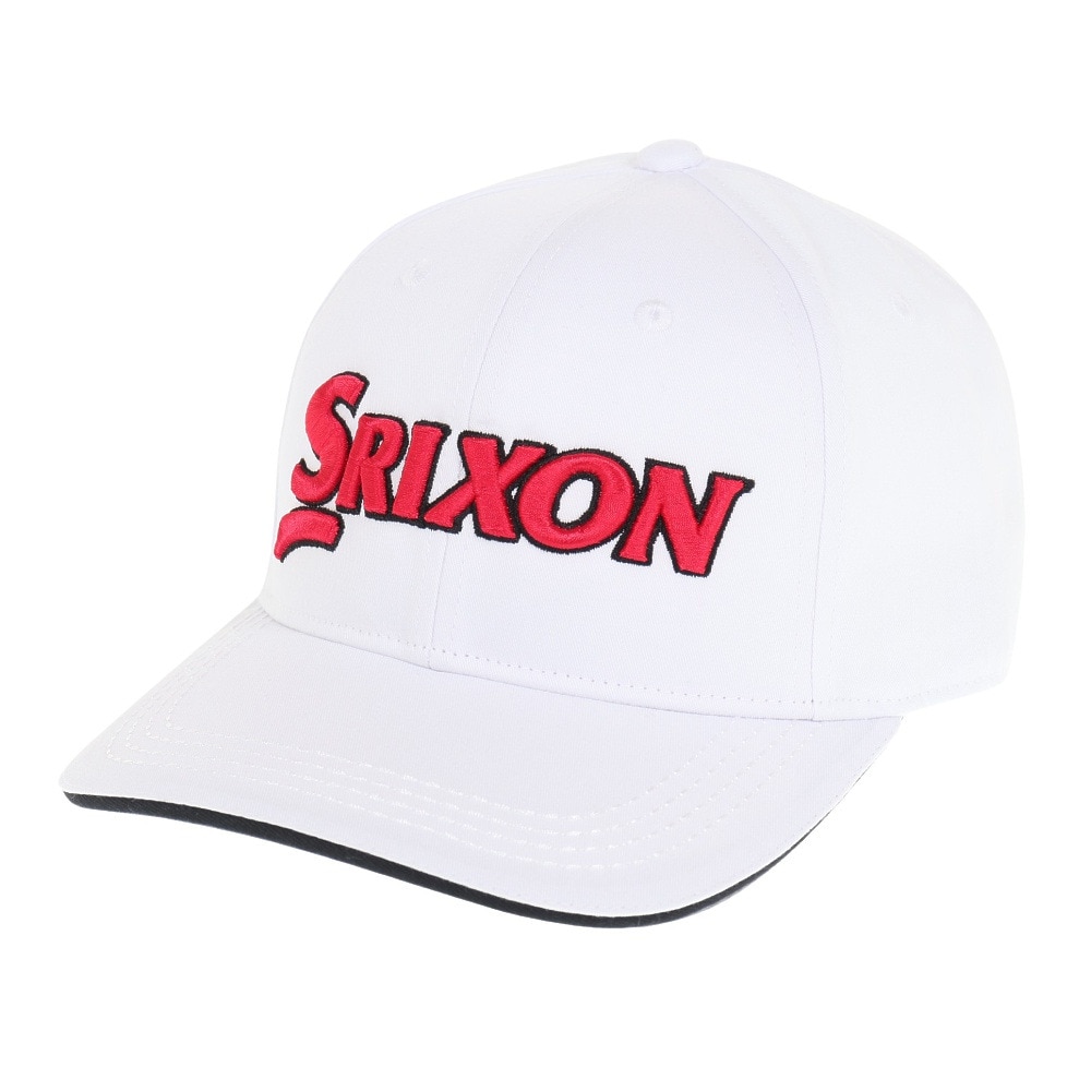 スリクソン（SRIXON）（メンズ）ゴルフ 吸汗速乾 プロモデルキャップ SMH3130X WHRED