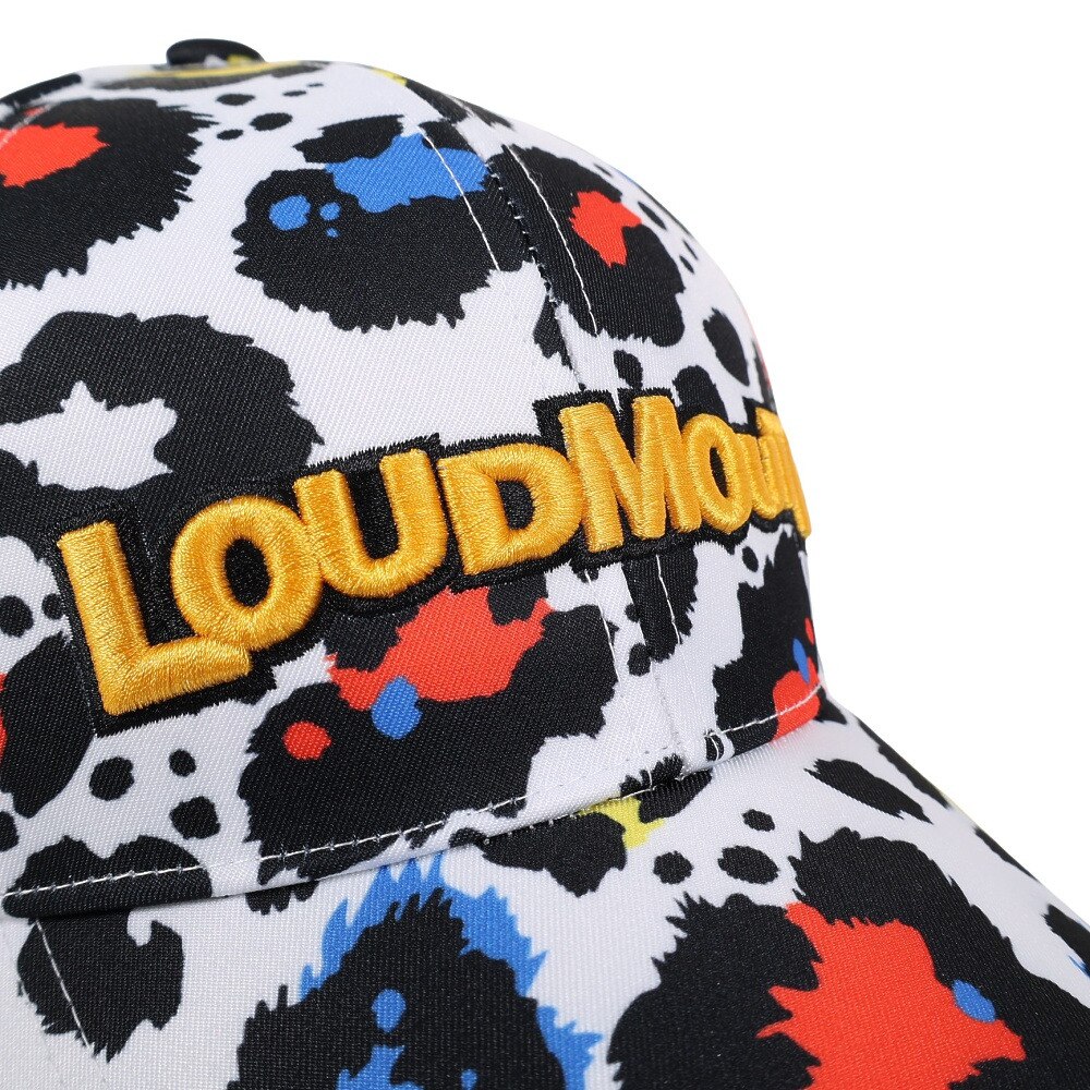 ラウドマウス（LOUDMOUTH）（メンズ）ゴルフ キャップ ネオンレオパード 763902-352