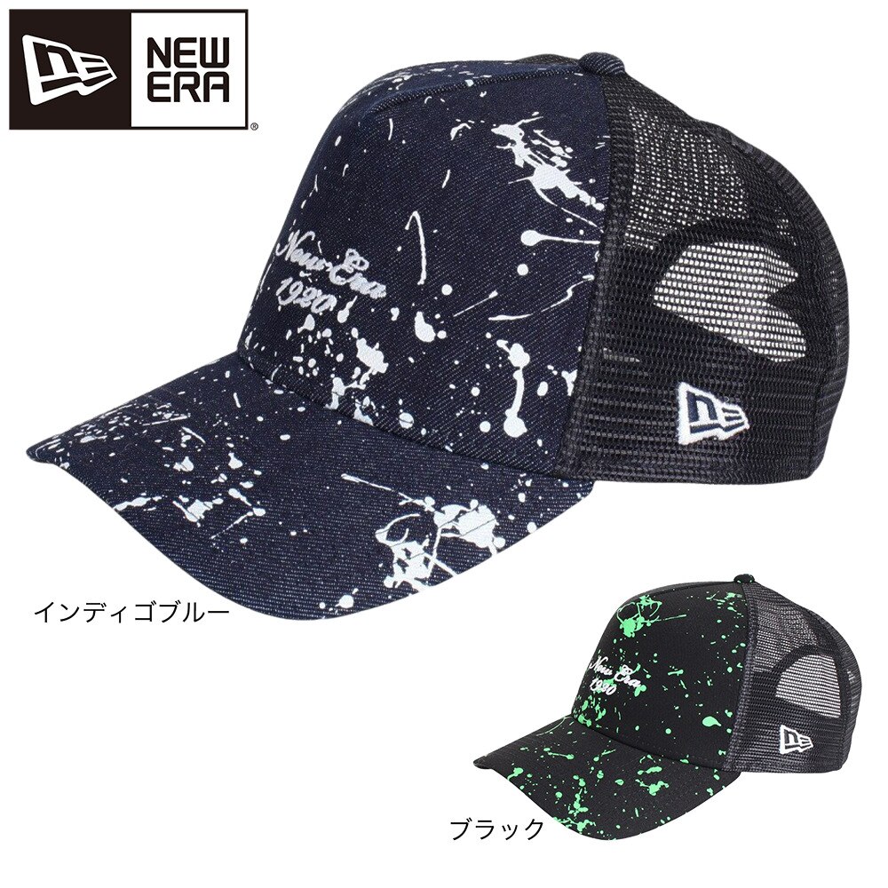ニューエラ（NEW ERA）（メンズ）ゴルフ 9FORTY A-Frame トラッカー Splash Print キャップ 13517926