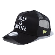 ニューエラ(NEW ERA)(メンズ、レディース)ゴルフ キャップ 9FORTY A-Frame トラッカー Golf is My Life 13517937 13517938