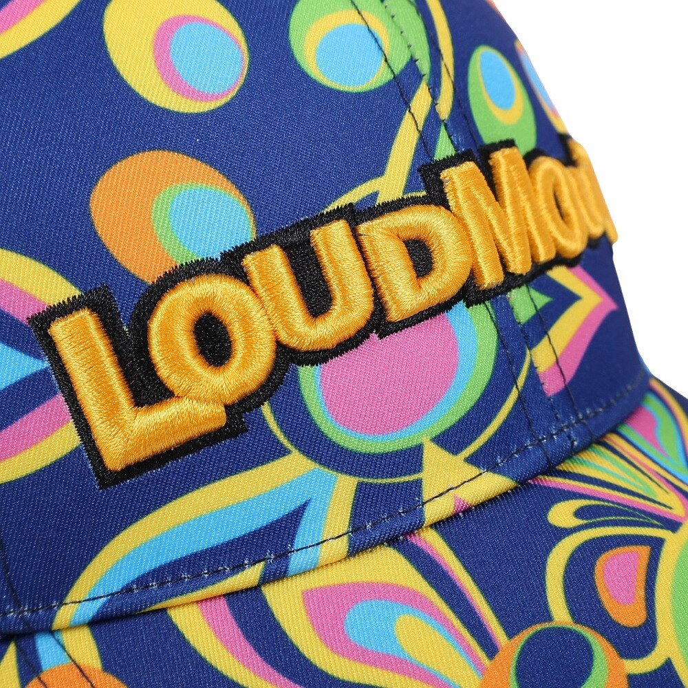 ラウドマウス（LOUDMOUTH）（メンズ）ゴルフ キャップ シャガデリックブルー 763902-75