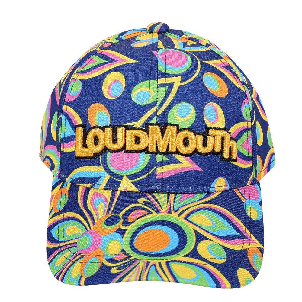 ラウドマウス（LOUDMOUTH）（メンズ）ゴルフ キャップ シャガデリックブルー 763902-75