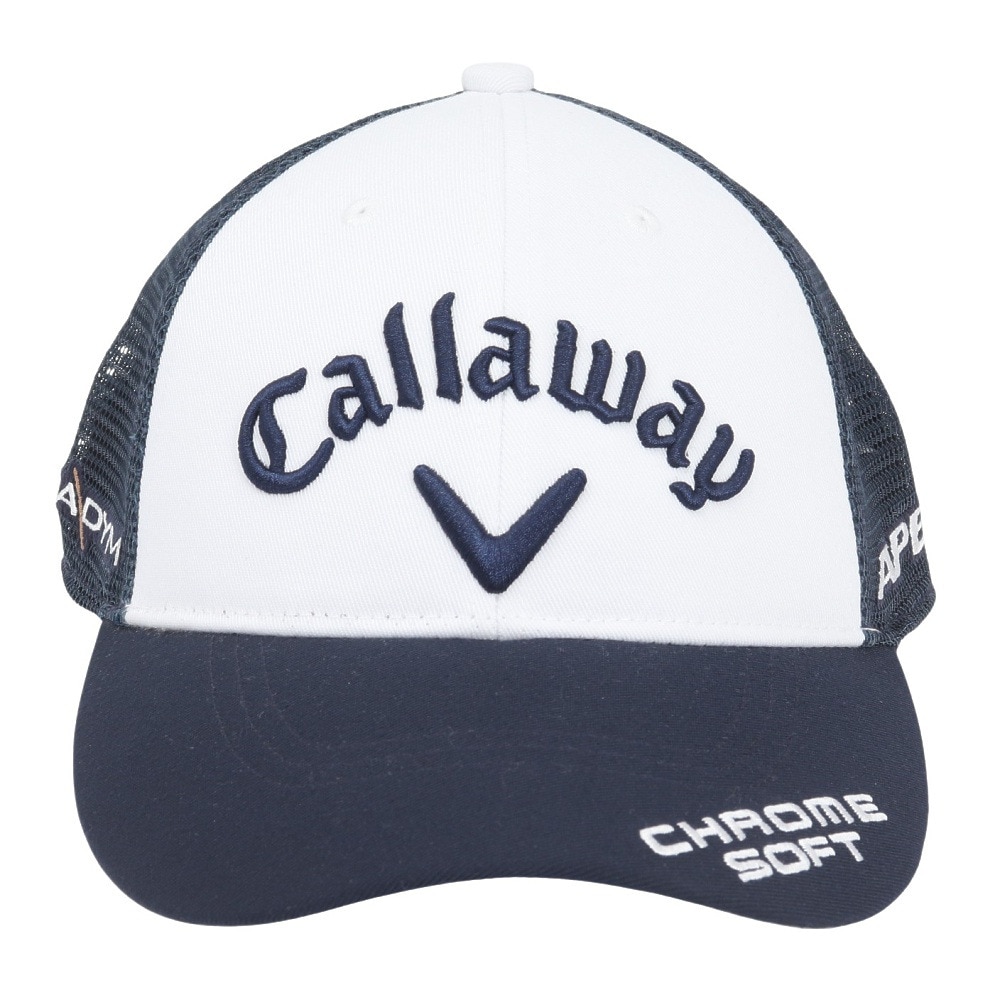 キャロウェイ（CALLAWAY）（メンズ）ゴルフ 吸汗 速乾 軽量 TOUR A メッシュキャップ JM C23990103-1121