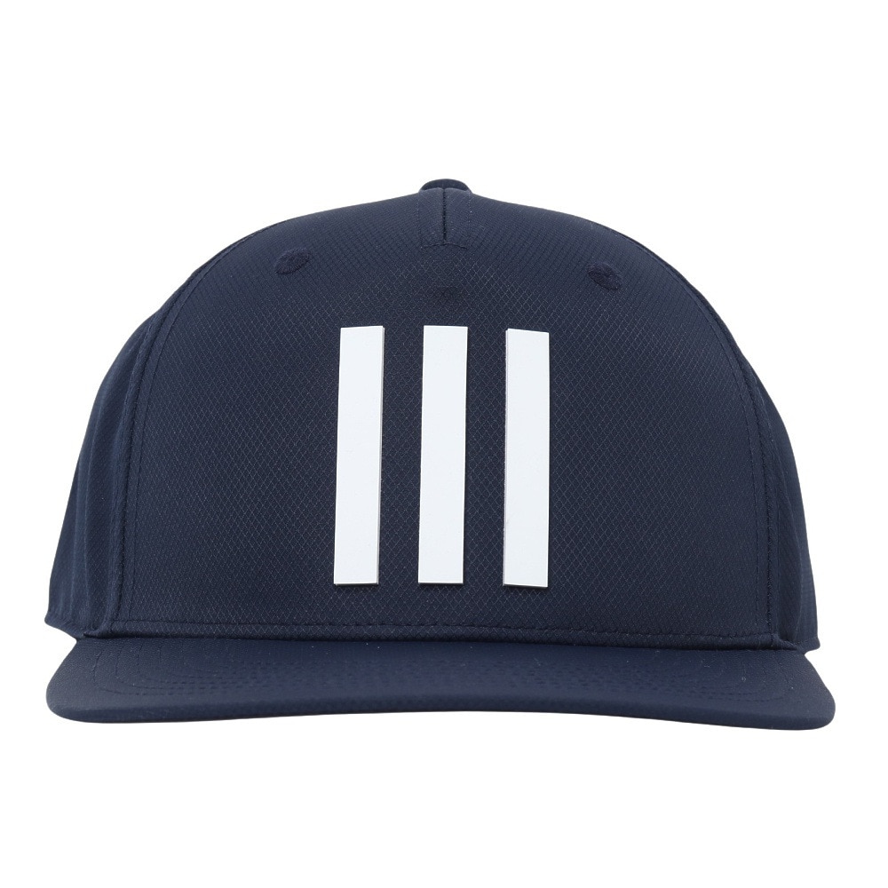 アディダス（adidas）（メンズ）ゴルフ 吸湿 軽量 ツアー スリーストライプス キャップ ENI99-HT3333NV
