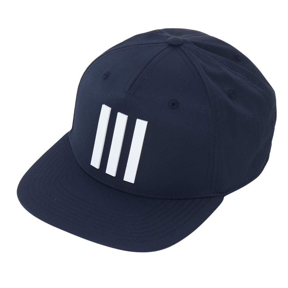 アディダス（adidas）（メンズ）ゴルフ 吸湿 軽量 ツアー スリーストライプス キャップ ENI99-HT3333NV