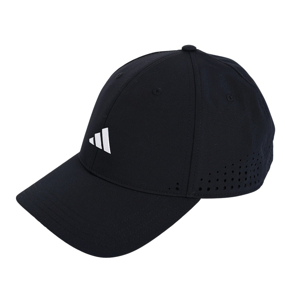ADIDAS メタルロゴ キャップ MGR99-HS4421 BK Ｆ 90 衣料小物 帽子キャップの大画像