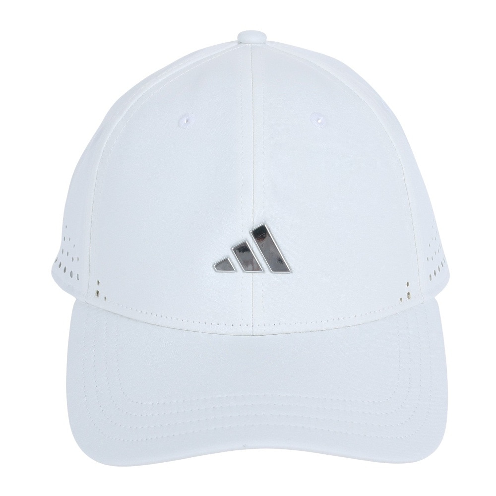 アディダス（adidas）（メンズ）ゴルフ 吸湿 メタルロゴ キャップ MGR99-HS4422 WH