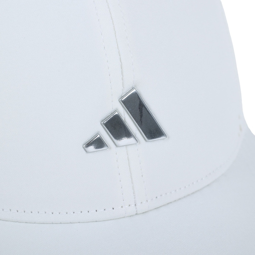 アディダス（adidas）（メンズ）ゴルフ 吸湿  メタルロゴ キャップ MGR99-HS4422 WH