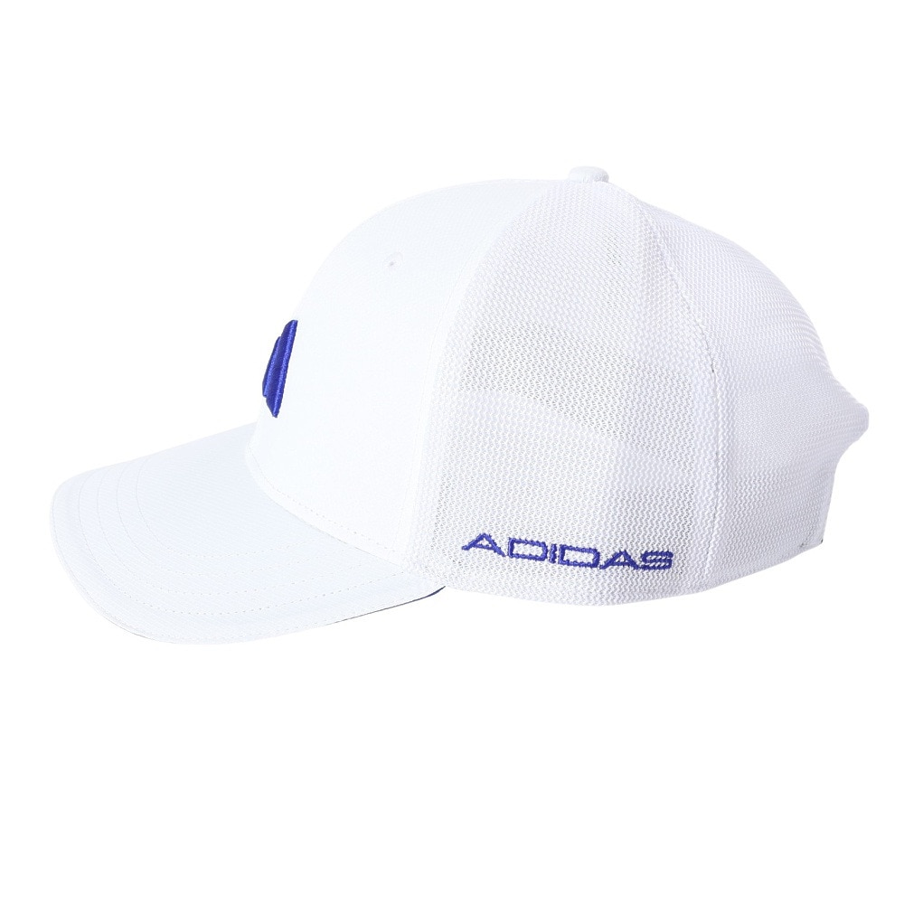 アディダス（adidas）（メンズ）ゴルフ 通気 サイドロゴ メッシュキャップ MGS05-HS4425WH