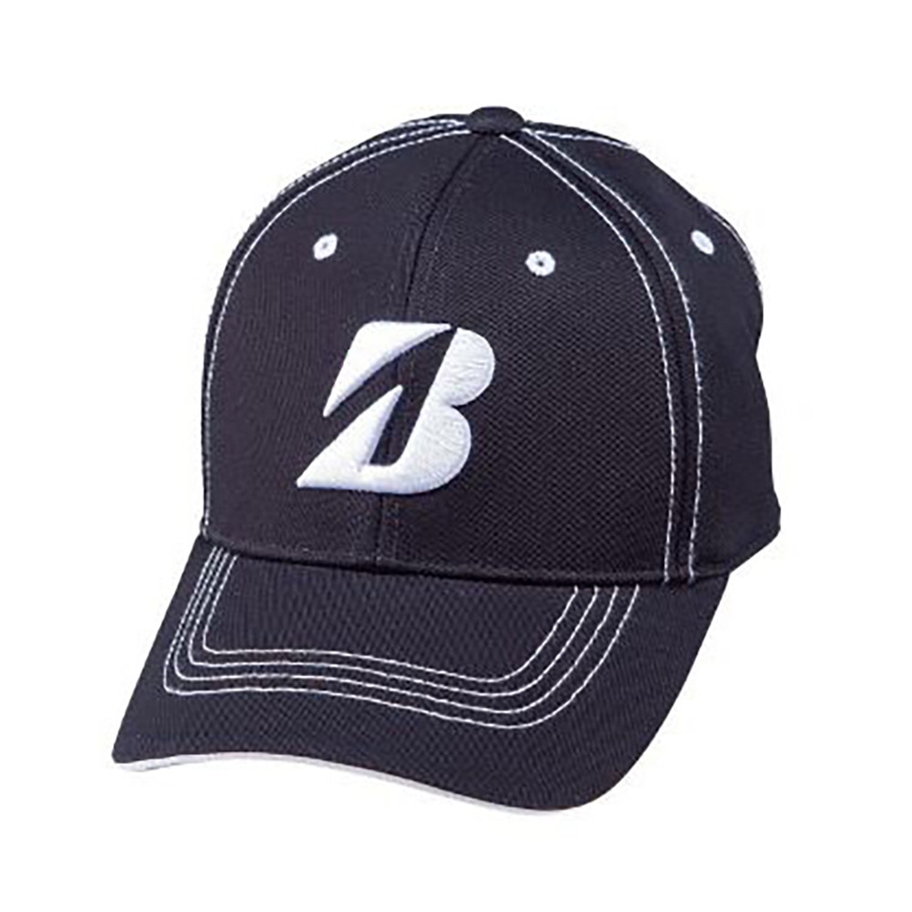 ブリヂストンゴルフ（BRIDGESTONE GOLF）（メンズ）ゴルフ 帽子 シンプルプロモデルキャップ CPG313BK