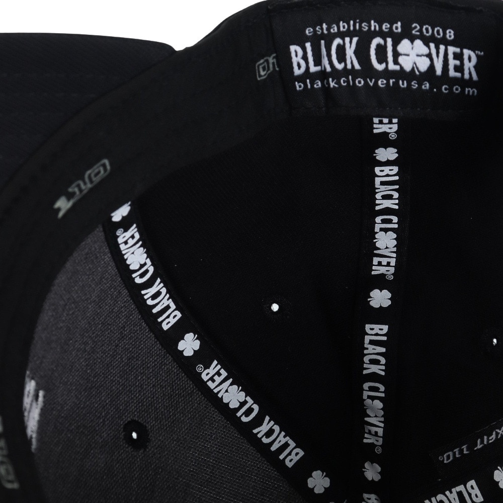 ブラッククローバー（Black Clover）（メンズ）ゴルフ キャップ 帽子 CLOVER NATION 16 BC5MFA27 BLK