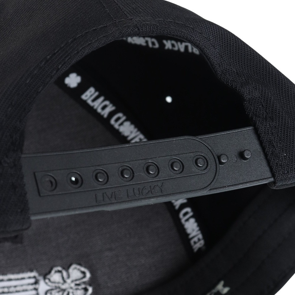 ブラッククローバー（Black Clover）（メンズ）ゴルフ キャップ 帽子 CLOVER NATION 16 BC5MFA27 BLK