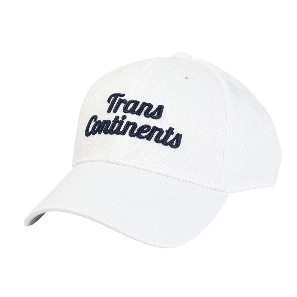 トランスコンチネンツ（TRANS CONTINENTS）（メンズ）ゴルフ 打ち水キャップ TCMC-032 WHT