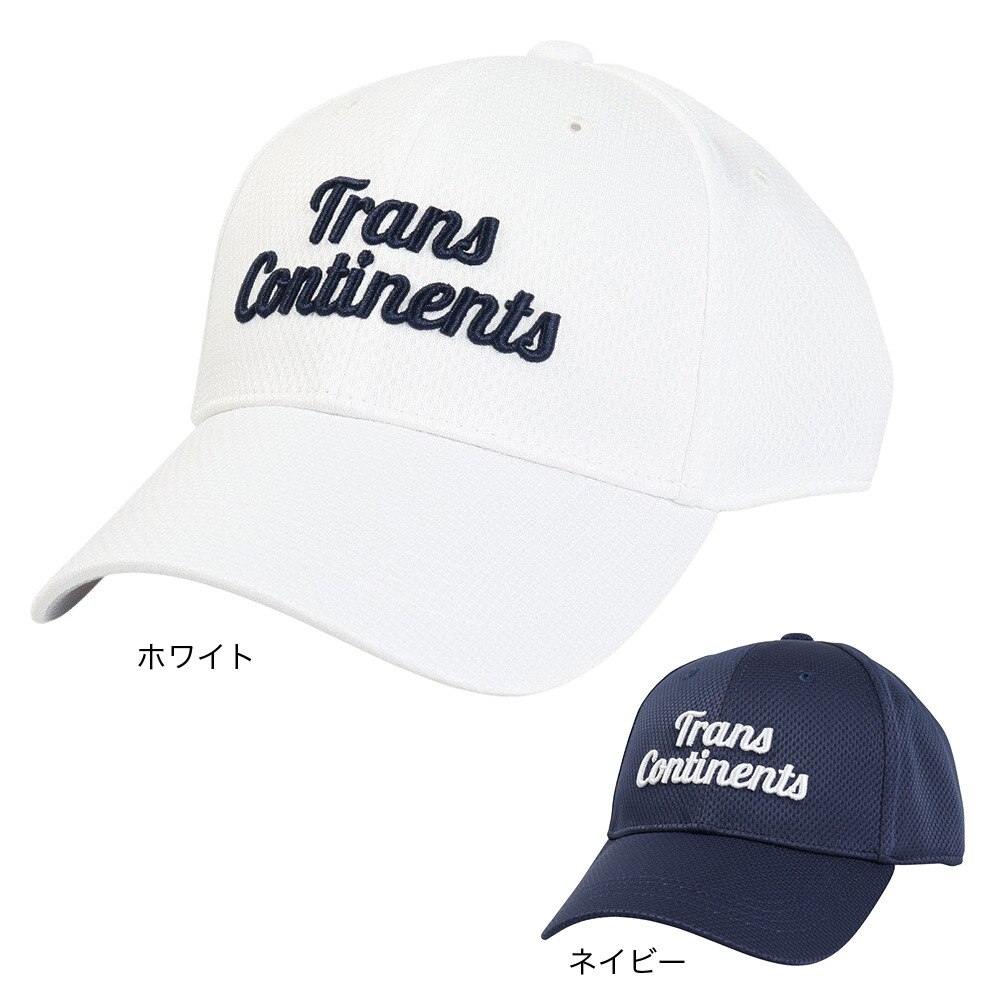 トランスコンチネンツ（TRANS CONTINENTS）（メンズ）ゴルフ 打ち水キャップ TCMC-032 NVY