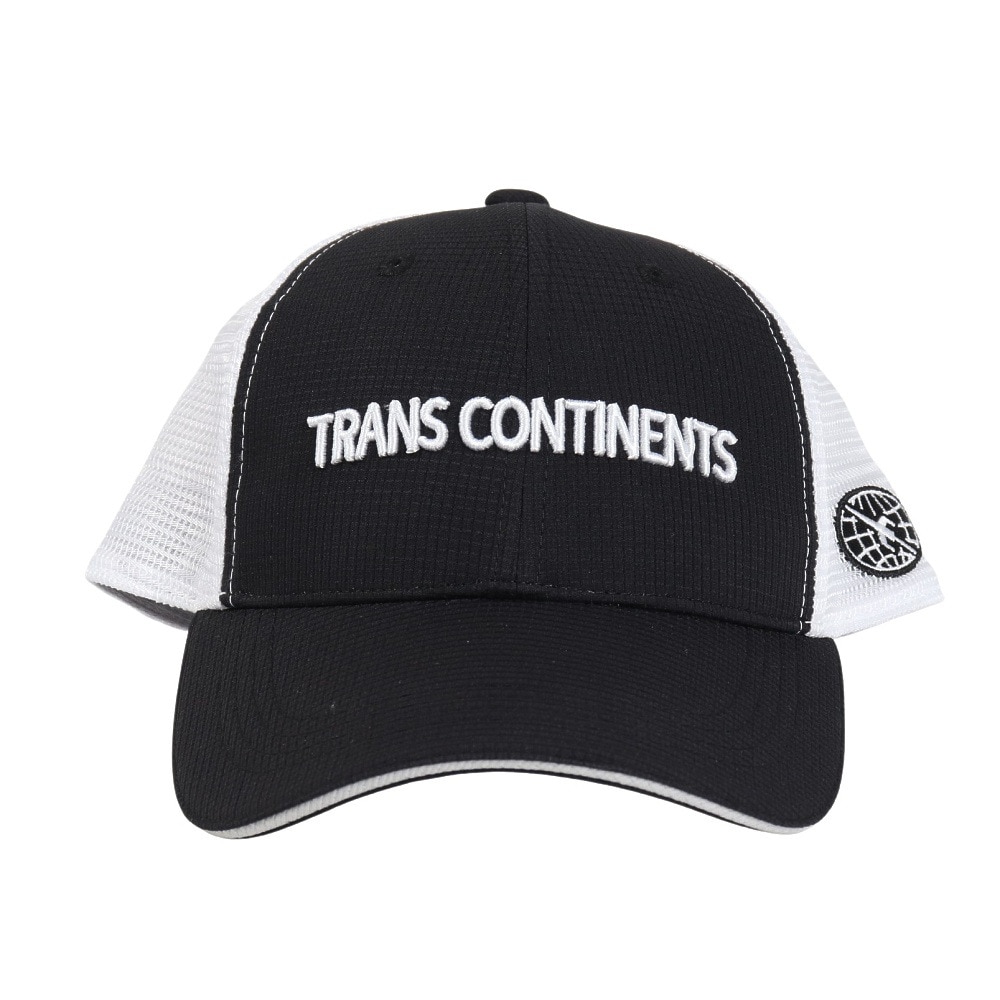 トランスコンチネンツ（TRANS CONTINENTS）（メンズ）ゴルフ メッシュキャップ TCMC-033 BLK