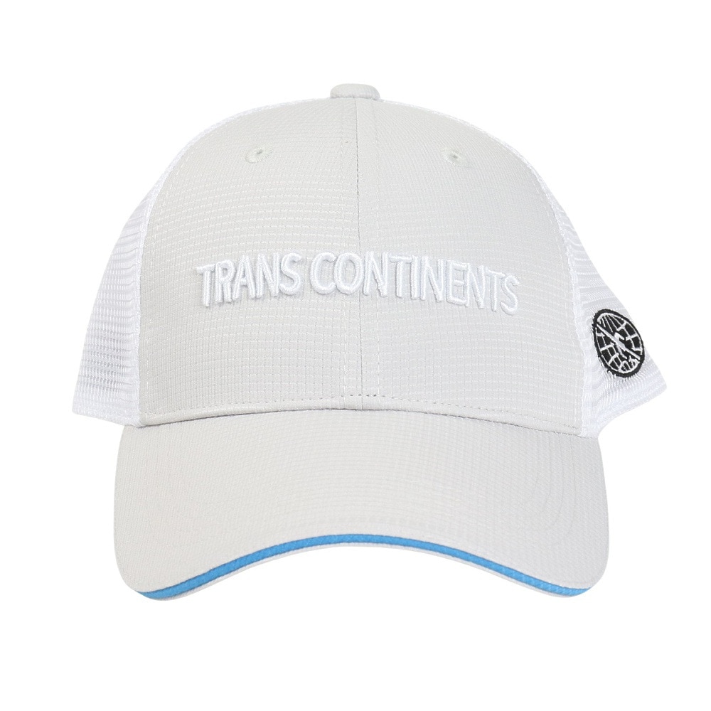 トランスコンチネンツ（TRANS CONTINENTS）（メンズ）ゴルフ メッシュキャップ TCMC-033 GRY