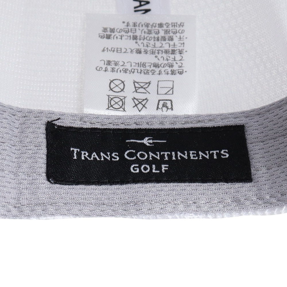 トランスコンチネンツ（TRANS CONTINENTS）（メンズ）ゴルフ メッシュキャップ TCMC-033 GRY