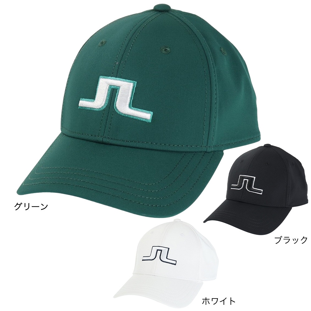 J.LINDEBERG（メンズ）ゴルフ 帽子 Angus 3D刺繍 ブリッジマーク キャップ 073-58301-028