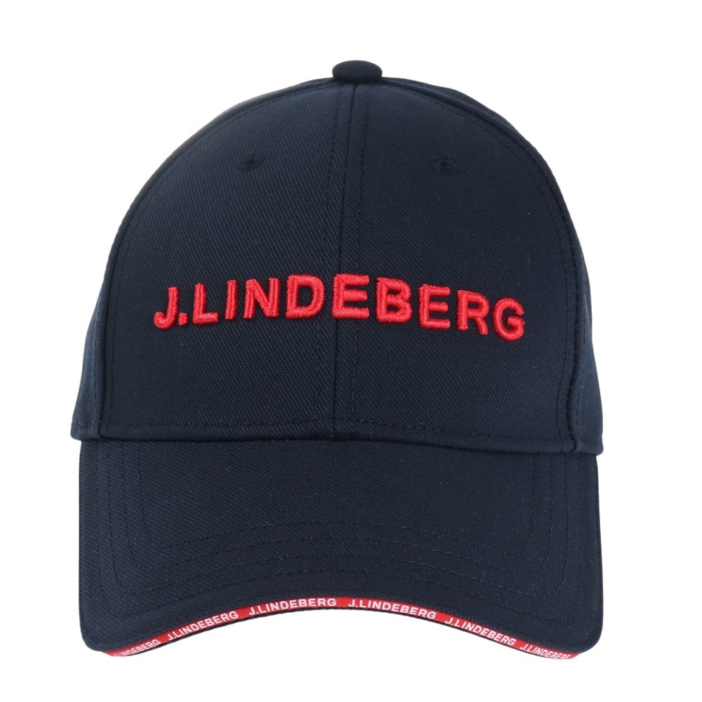 J.LINDEBERG（メンズ）ゴルフ 帽子 Harry 刺繍キャップ 073-58307-098