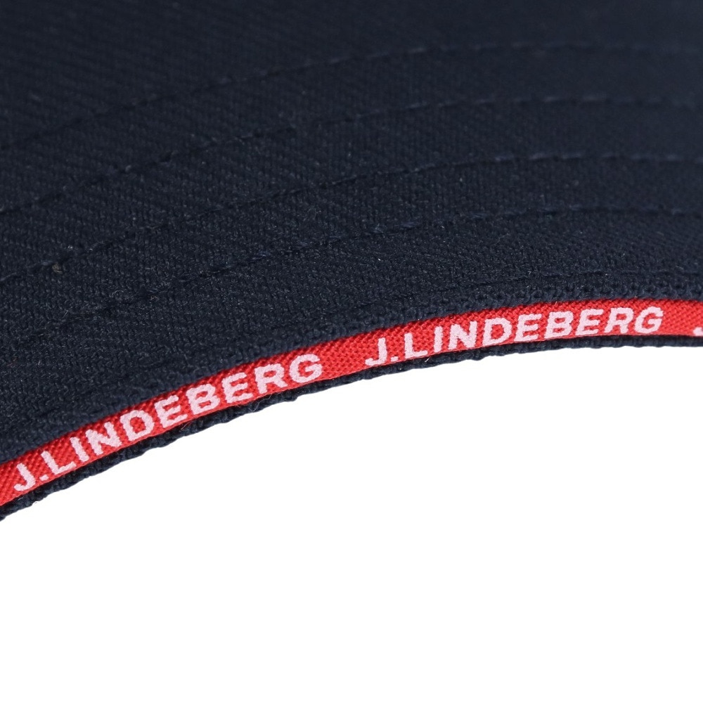 J.LINDEBERG（メンズ）ゴルフ 帽子 Harry 刺繍キャップ 073-58307-098