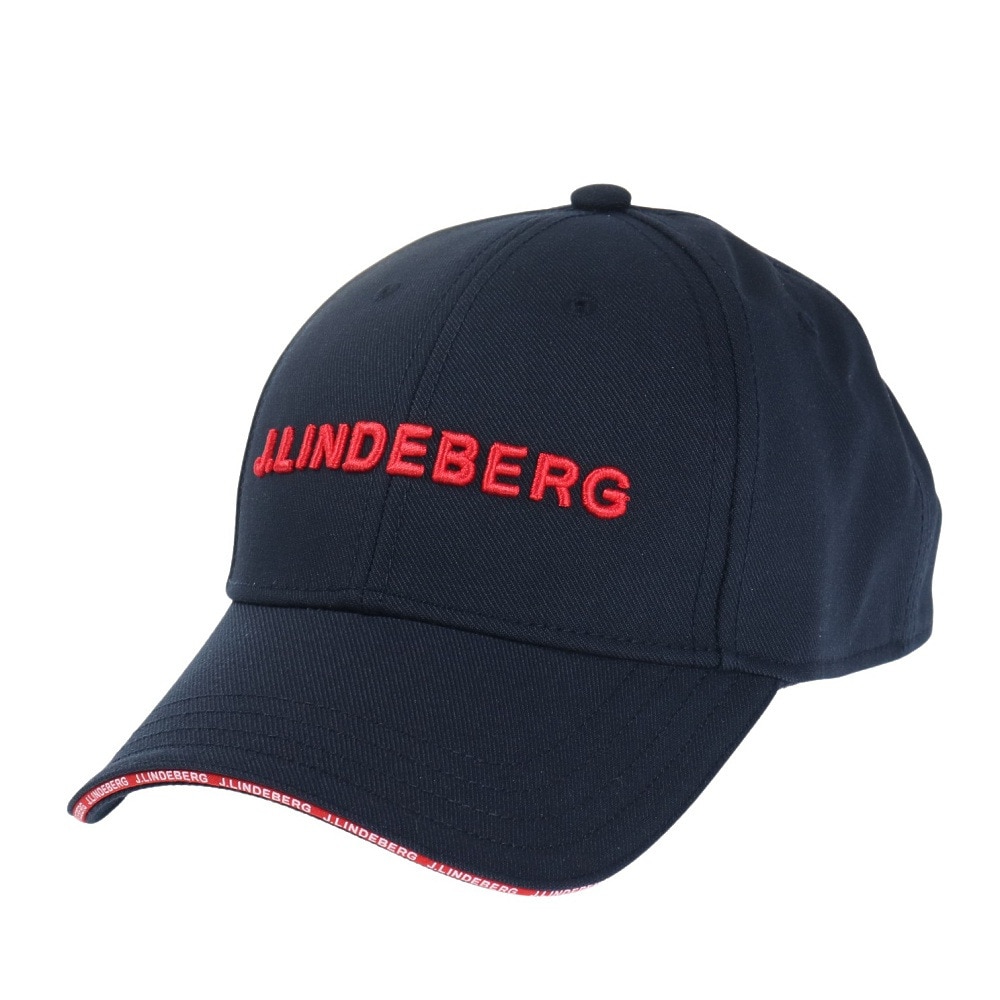 J.LINDEBERG（メンズ）ゴルフ 帽子 Harry 刺繍キャップ 073-58307-098