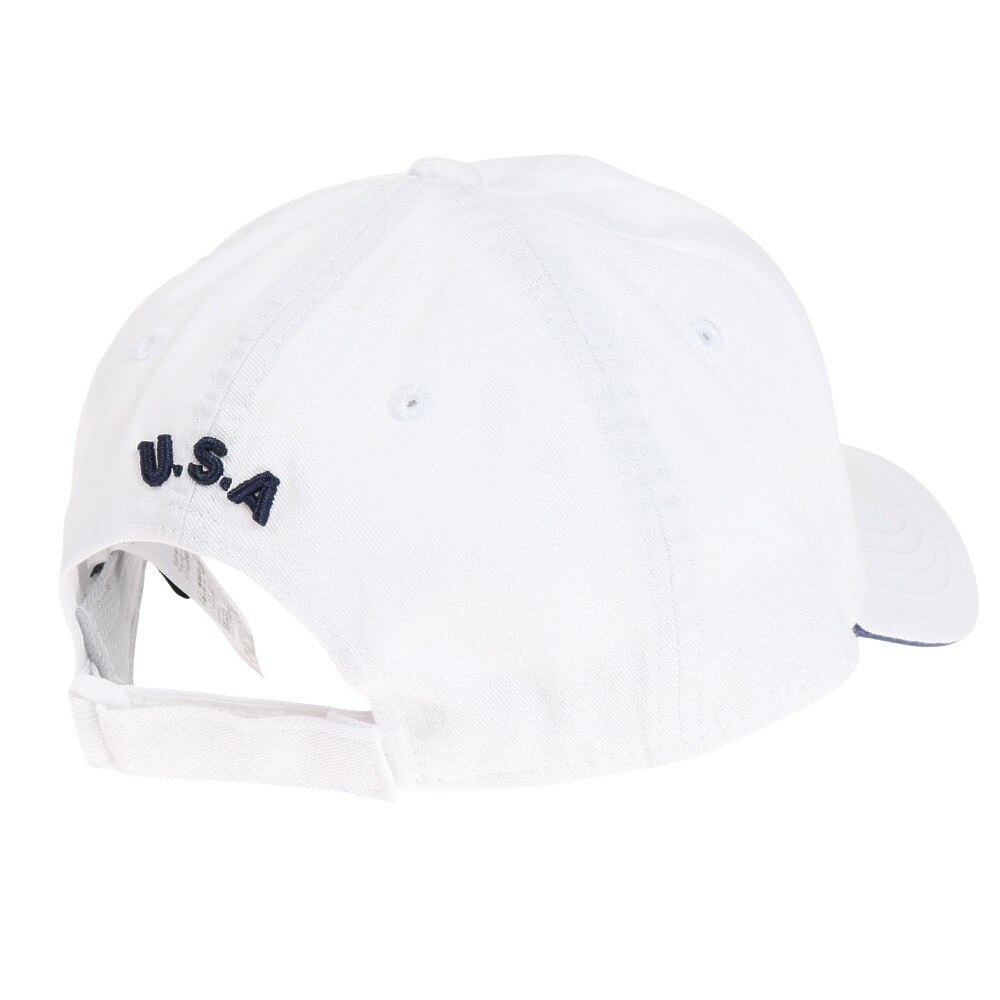 マンシングウエア（MUNSING WEAR）（メンズ）ゴルフ 吸汗 速乾 コットン ロゴデザインキャップ MGBVJC10CH WH00