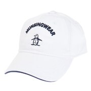マンシングウエア（MUNSING WEAR）（メンズ）ゴルフ 吸汗 速乾 コットン ロゴデザインキャップ MGBVJC10CH WH00