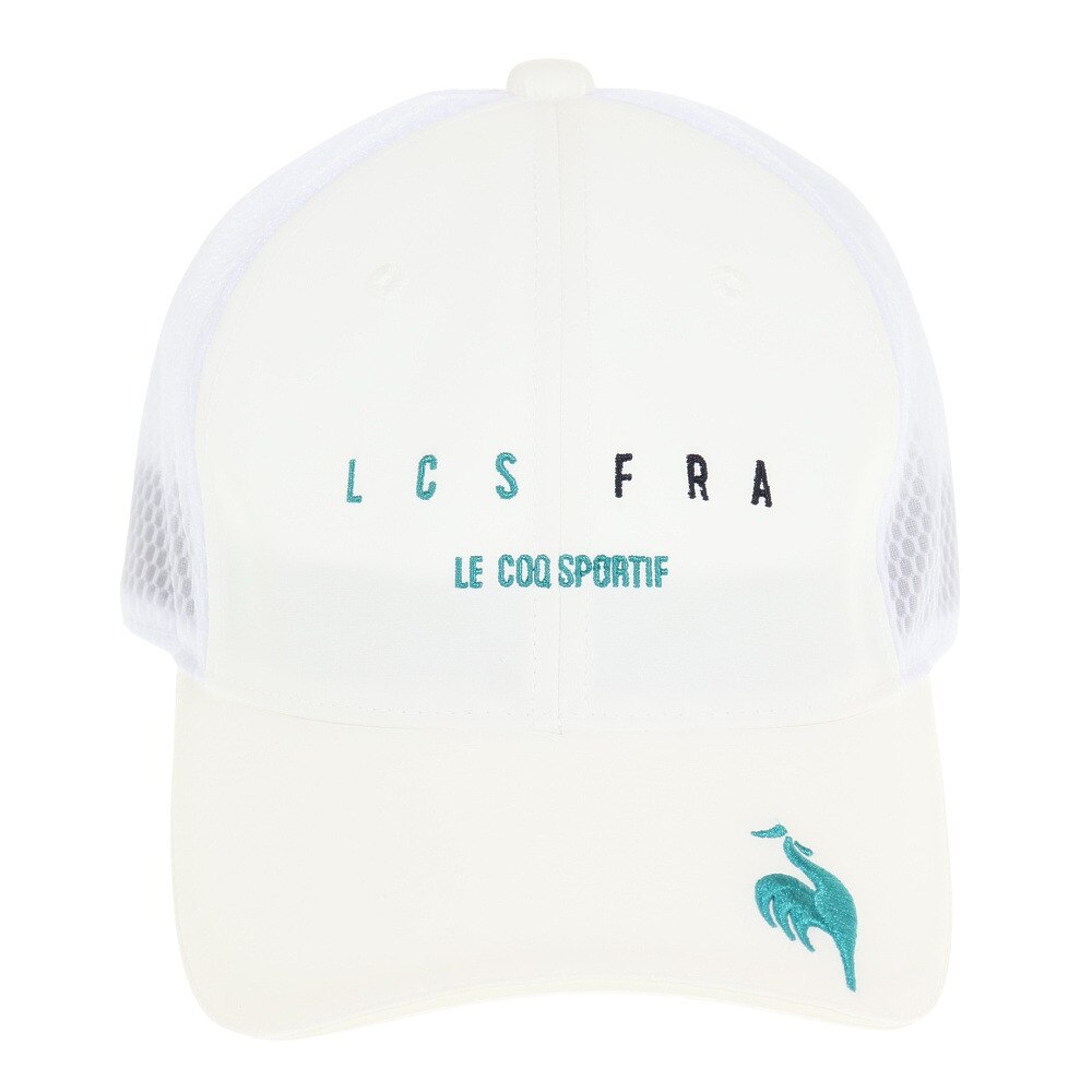 ルコックスポルティフ（lecoqsportif）（メンズ）ゴルフ 帽子 クーリングキャップ QGBVJC10 WH00