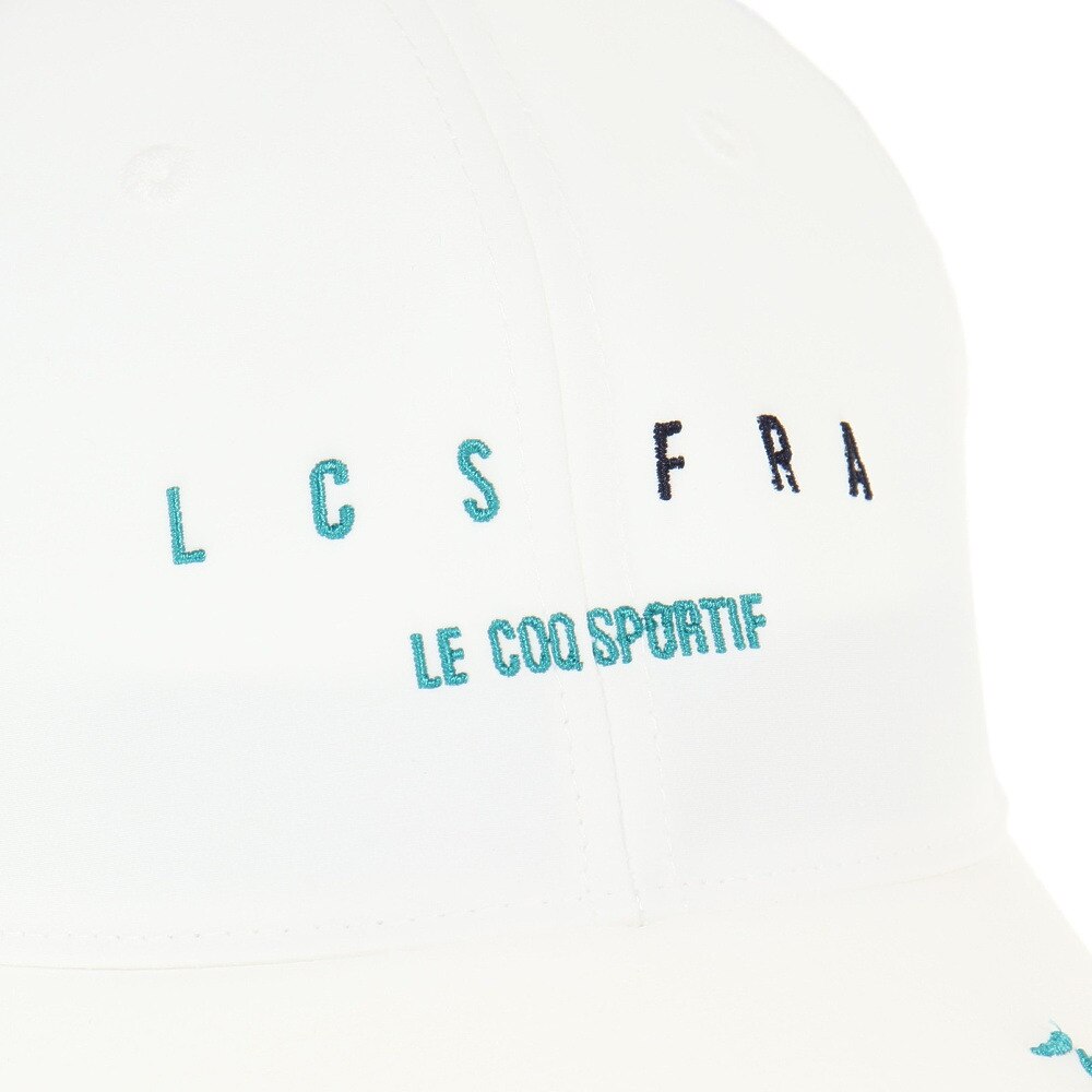 ルコックスポルティフ（lecoqsportif）（メンズ）ゴルフ 帽子 クーリングキャップ QGBVJC10 WH00