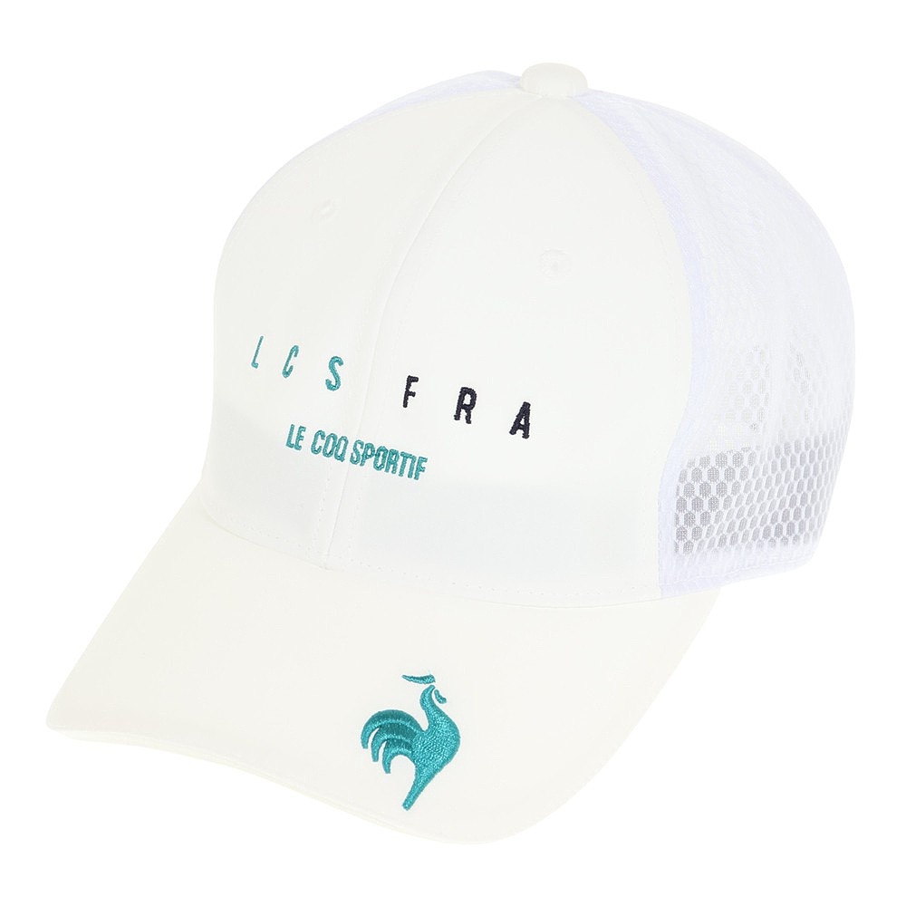 ルコックスポルティフ（lecoqsportif）（メンズ）ゴルフ 帽子 クーリングキャップ QGBVJC10 WH00