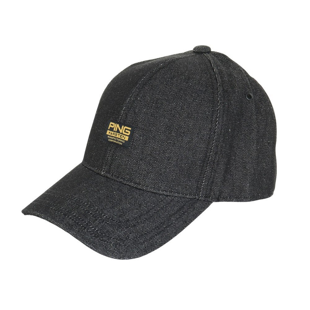 ピン（PING）（メンズ）ゴルフ デニムキャップ HW-N2303 DENIM CAP BK 36796 ゴルフ用品はヴィクトリアゴルフ