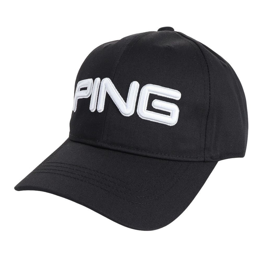 ピン（PING）（メンズ）ゴルフ デオゼロ ツアーキャップ HW-P2301 DEO.0 CAP BK 36785