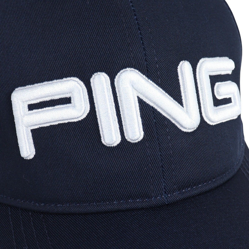 ピン（PING）（メンズ）ゴルフ デオゼロ ツアーキャップ HW-P2301 DEO.0 CAP NV 36785