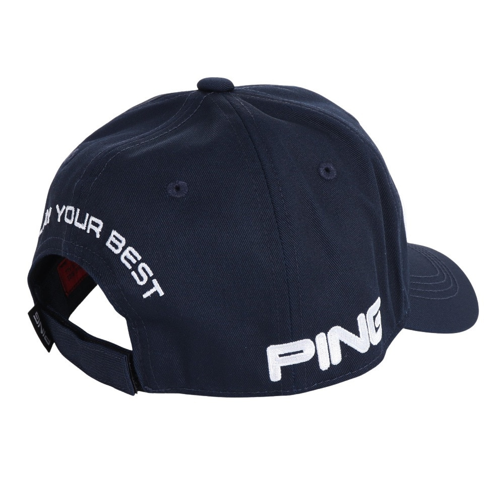 ピン（PING）（メンズ）ゴルフ デオゼロ ツアーキャップ HW-P2301 DEO.0 CAP NV 36785