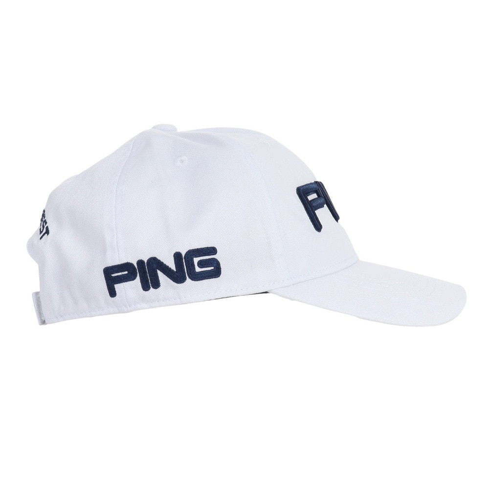 ピン（PING）（メンズ）ゴルフ デオゼロ ツアーキャップ HW-P2301 DEO.0 CAP WH 36785