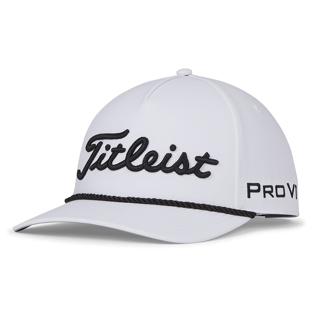 タイトリスト（TITLEIST）（メンズ）ゴルフ 帽子 ツアーロープ キャップ TH23ATR-10