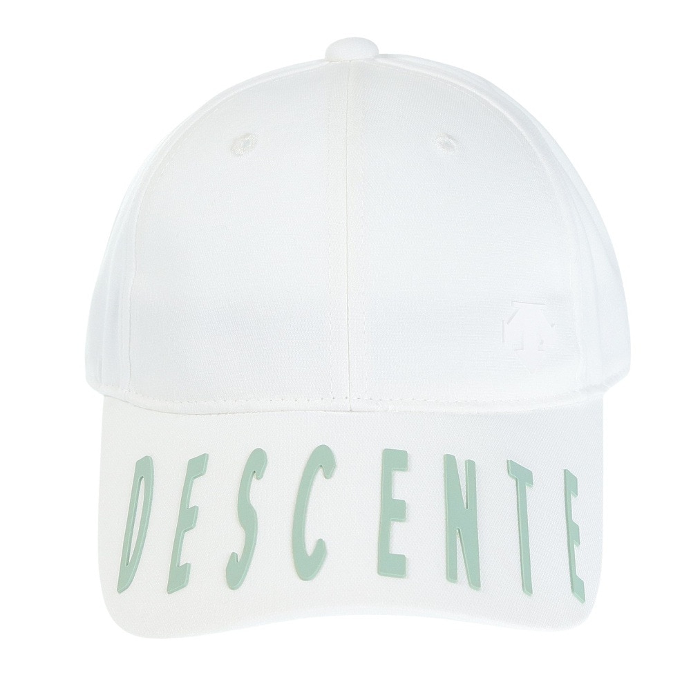 デサントゴルフ（DESCENTEGOLF）（メンズ）ゴルフ 吸汗 速乾 3D ロゴキャップ DGBVJC06 WH00